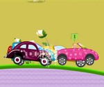 Barbie Car Racing