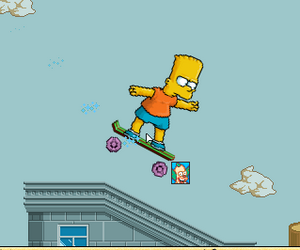 Bart On Skate