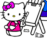 Coloriage Hello Kitty