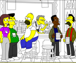 Coloriage Simpson