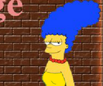 Habillage Marge Simpson