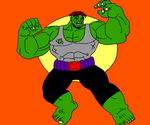 Hulk Coloriage