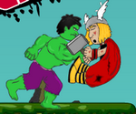 Hulk Punch Thor