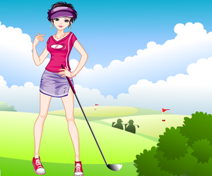 Joueuse De Golf