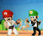 Mario Street Fight