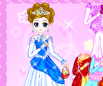 Shiney Princess Dress Up