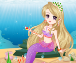 Tender Mermaid Princess